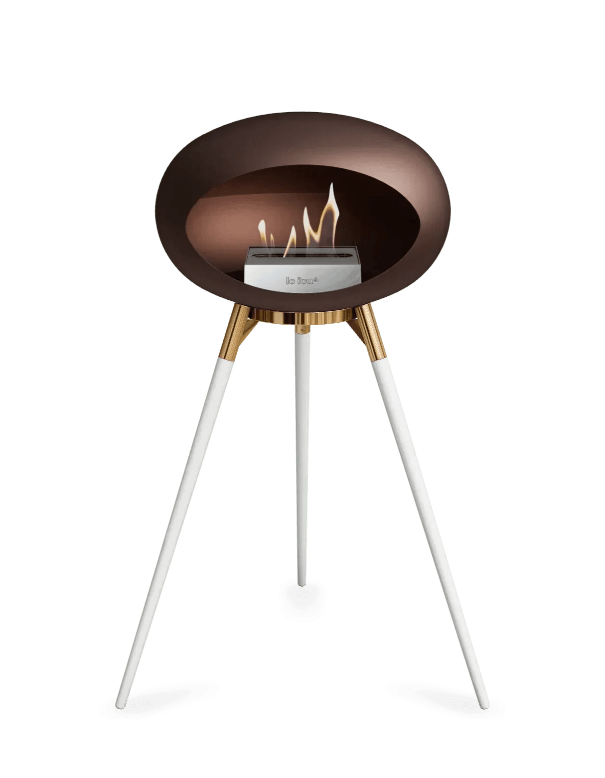 Le Feu - Dome Mocca Ground Wood High - Fireplace - Viva Alfresco