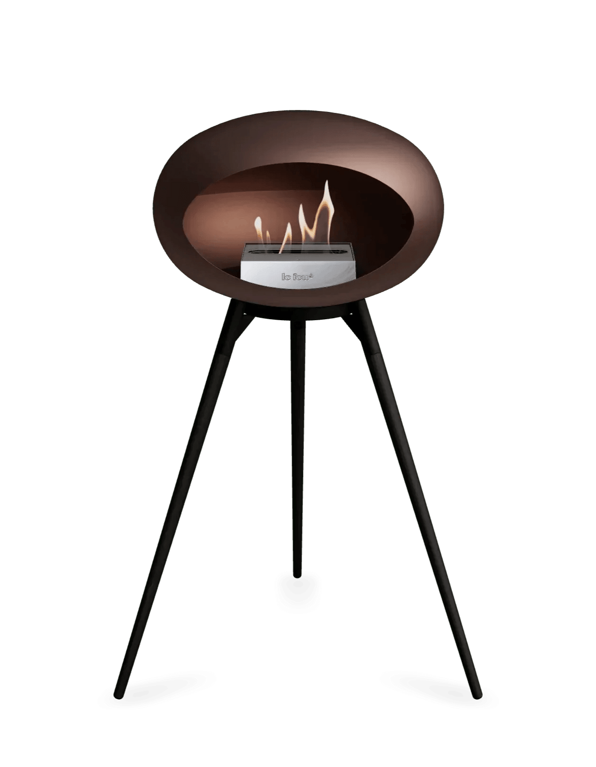 Le Feu - Dome Mocca Ground Wood High - Fireplace - Viva Alfresco