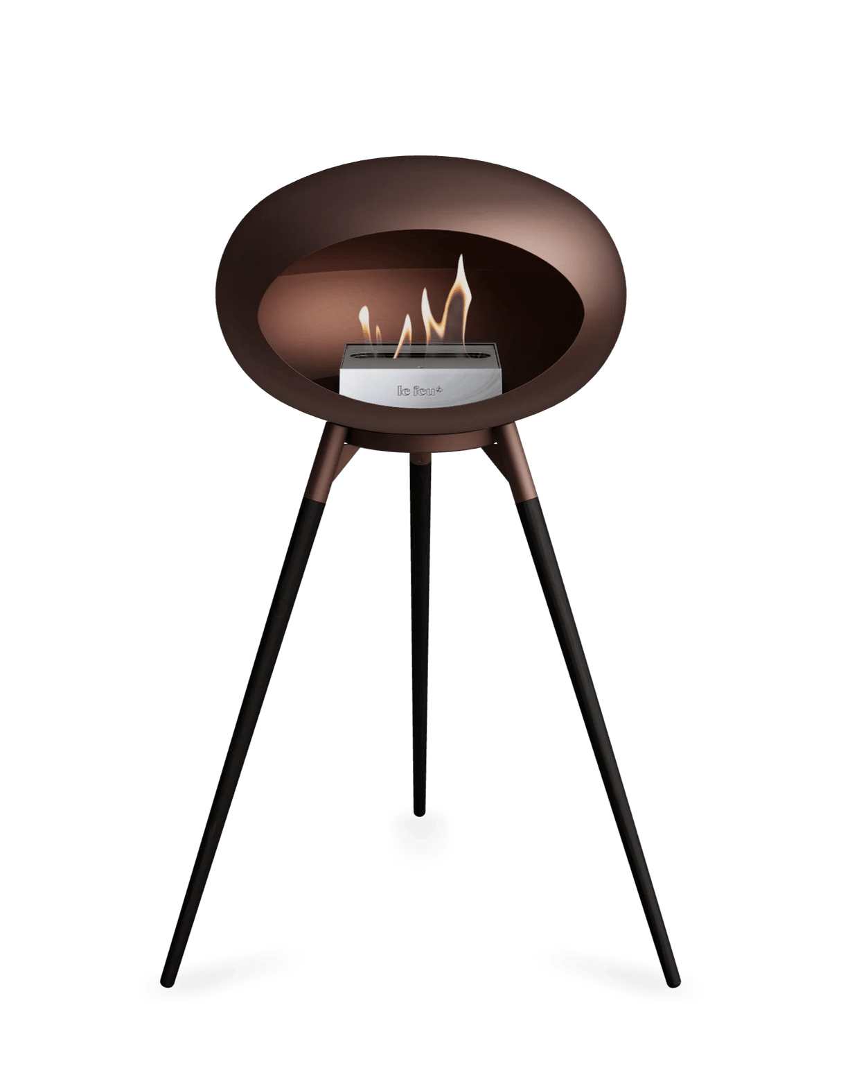 Le Feu - Dome Mocca Ground Wood High - Fireplace - Viva Alfresco