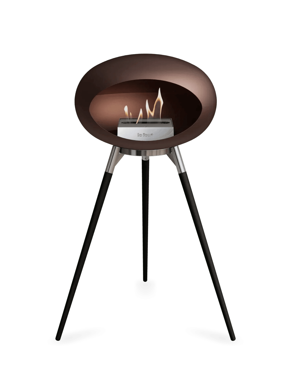 Le Feu - Dome Mocca Ground Wood High - Fireplace - Viva Alfresco