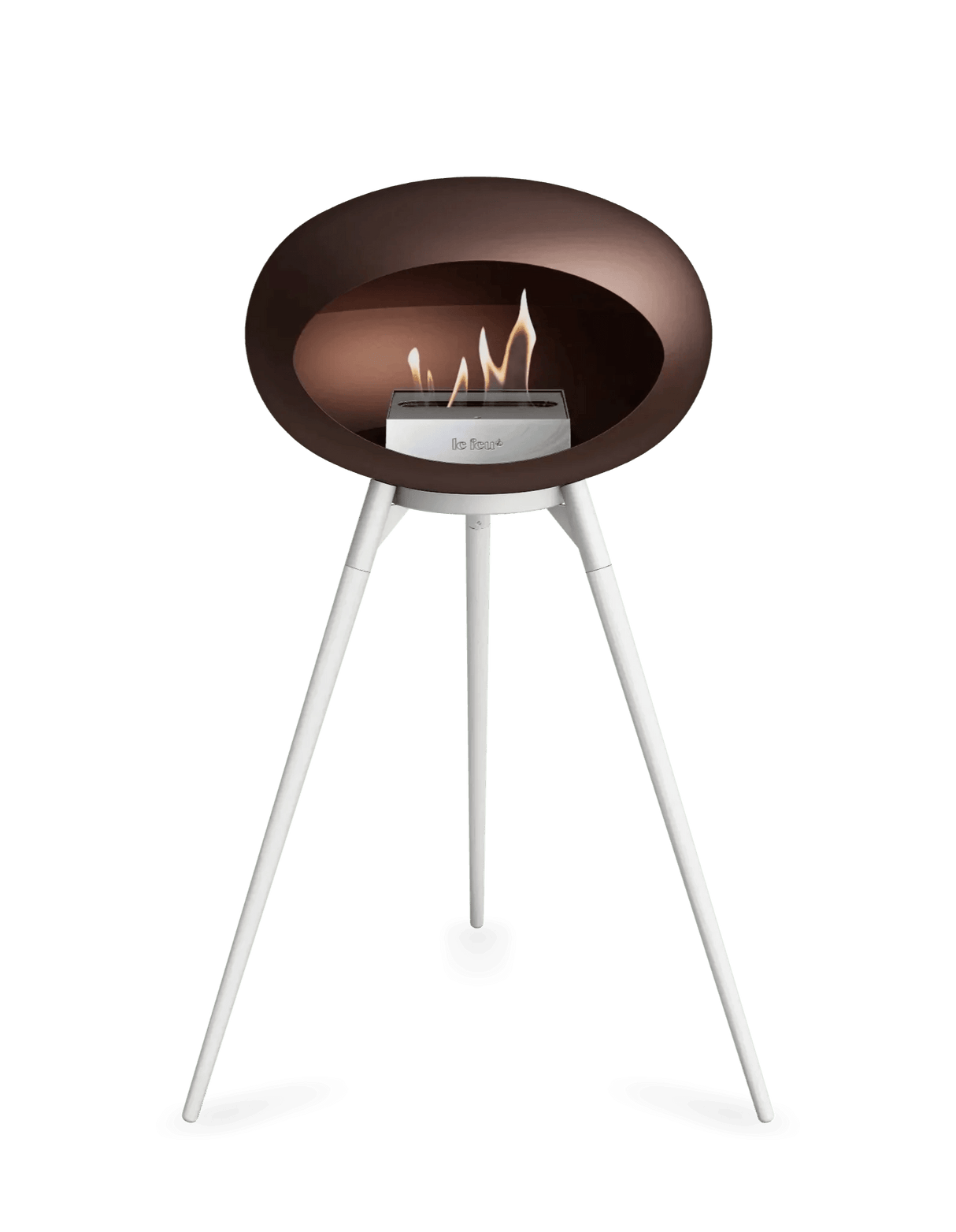 Le Feu - Dome Mocca Ground Wood High - Fireplace - Viva Alfresco