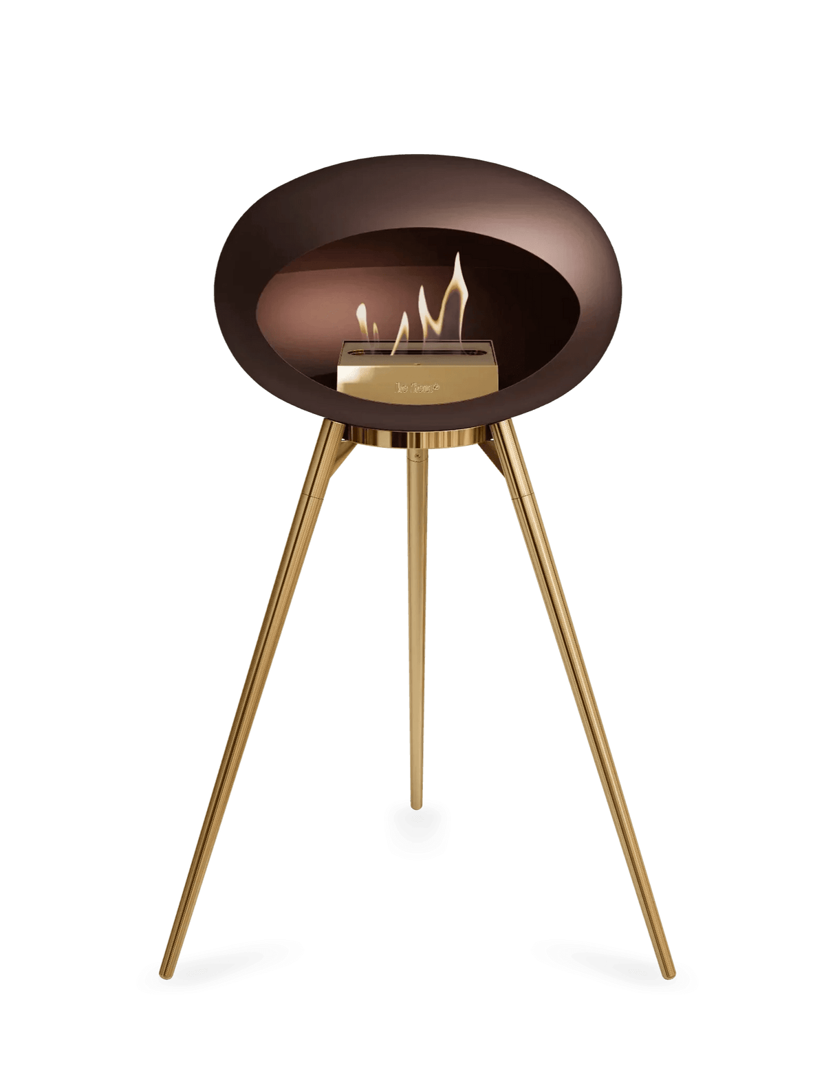 Le Feu - Dome Mocca Ground Wood High - Fireplace - Viva Alfresco