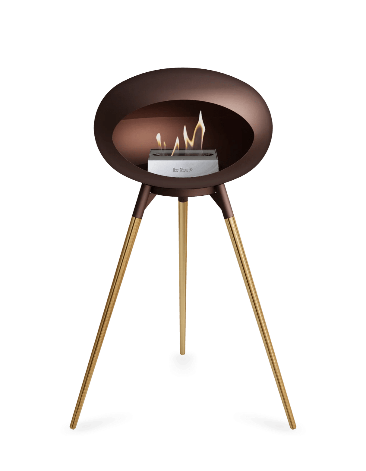 Le Feu - Dome Mocca Ground Wood High - Fireplace - Viva Alfresco