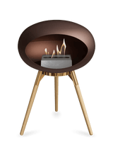 Le Feu - Dome Mocca Ground Wood Low - Fireplace - Viva Alfresco