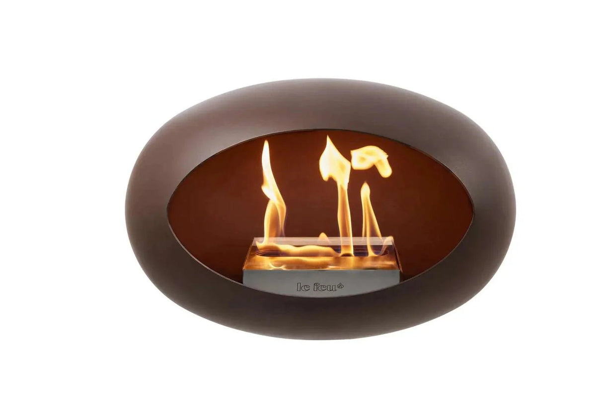 Le Feu - Dome Mocca Ground Wood Low - Fireplace - Viva Alfresco