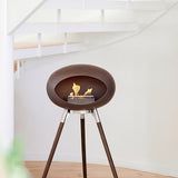 Le Feu - Dome Mocca Ground Wood Low - Fireplace - Viva Alfresco