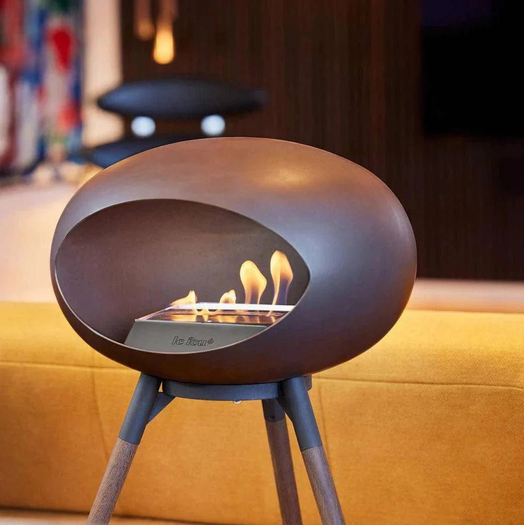 Le Feu - Dome Mocca Ground Wood Low - Fireplace - Viva Alfresco