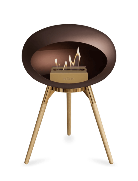 Le Feu - Dome Mocca Ground Wood Low - Fireplace - Viva Alfresco