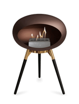 Le Feu - Dome Mocca Ground Wood Low - Fireplace - Viva Alfresco