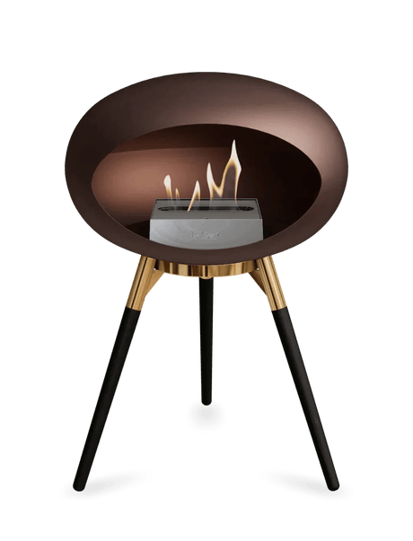 Le Feu - Dome Mocca Ground Wood Low - Fireplace - Viva Alfresco