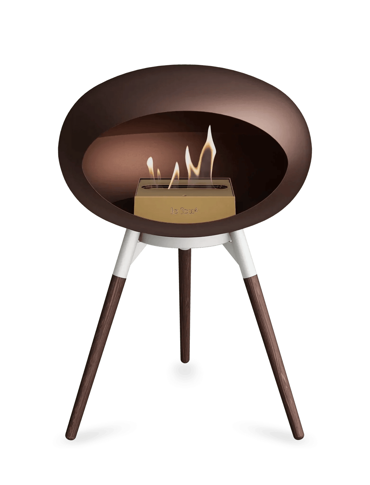 Le Feu - Dome Mocca Ground Wood Low - Fireplace - Viva Alfresco