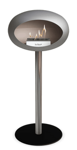 Le Feu - Dome Nickel Ground Steel High Pole - Fireplace - Viva Alfresco