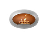 Le Feu - Dome Nickel Ground Steel Low Pole - Fireplace - Viva Alfresco