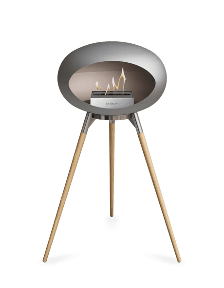 Le Feu - Dome Nickel Ground Wood High - Fireplace - Viva Alfresco