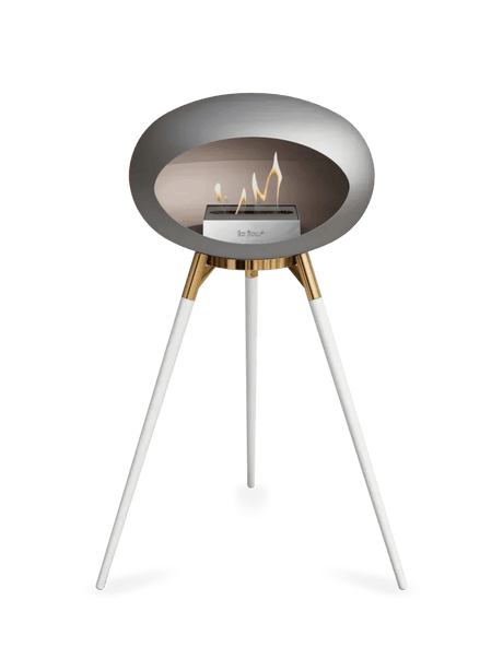 Le Feu - Dome Nickel Ground Wood High - Fireplace - Viva Alfresco