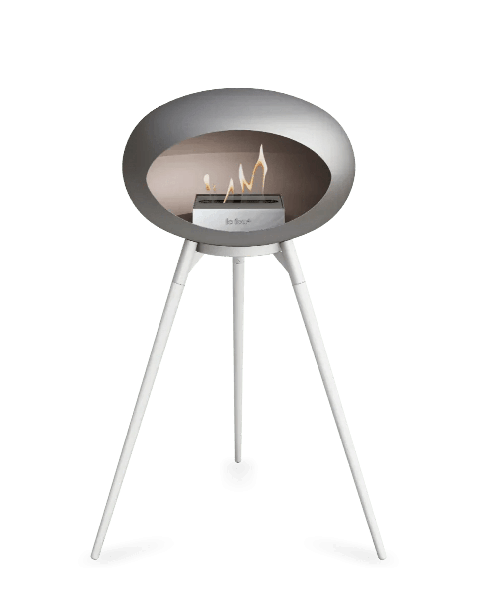 Le Feu - Dome Nickel Ground Wood High - Fireplace - Viva Alfresco