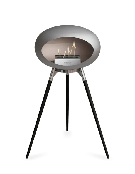 Le Feu - Dome Nickel Ground Wood High - Fireplace - Viva Alfresco