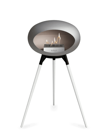 Le Feu - Dome Nickel Ground Wood High - Fireplace - Viva Alfresco