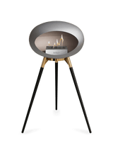 Le Feu - Dome Nickel Ground Wood High - Fireplace - Viva Alfresco