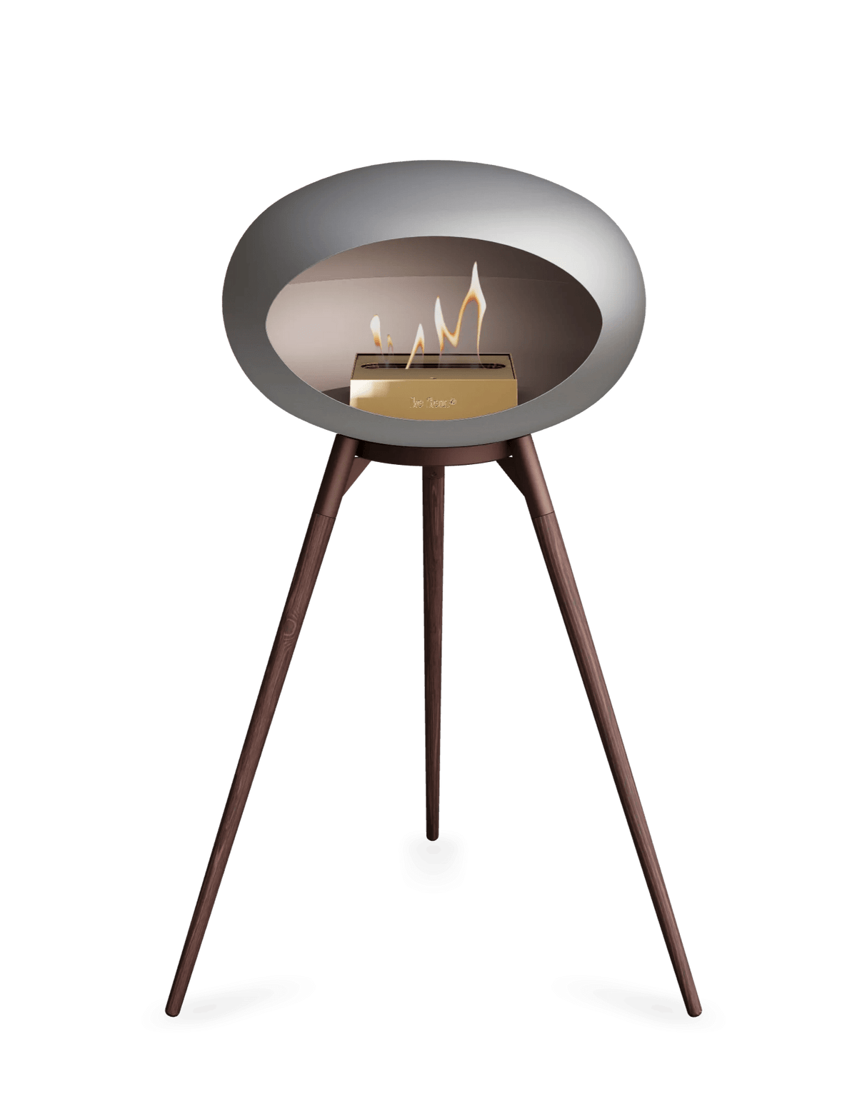 Le Feu - Dome Nickel Ground Wood High - Fireplace - Viva Alfresco