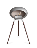 Le Feu - Dome Nickel Ground Wood High - Fireplace - Viva Alfresco