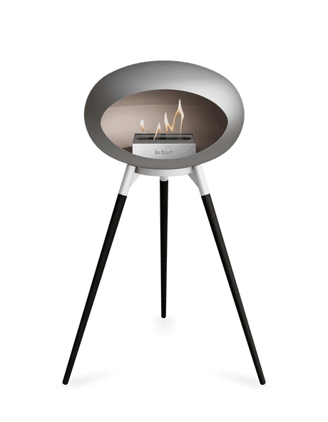 Le Feu - Dome Nickel Ground Wood High - Fireplace - Viva Alfresco