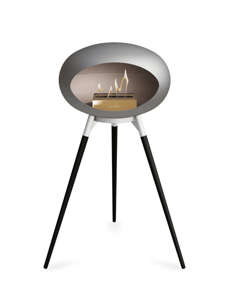 Le Feu - Dome Nickel Ground Wood High - Fireplace - Viva Alfresco