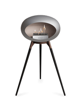 Le Feu - Dome Nickel Ground Wood High - Fireplace - Viva Alfresco