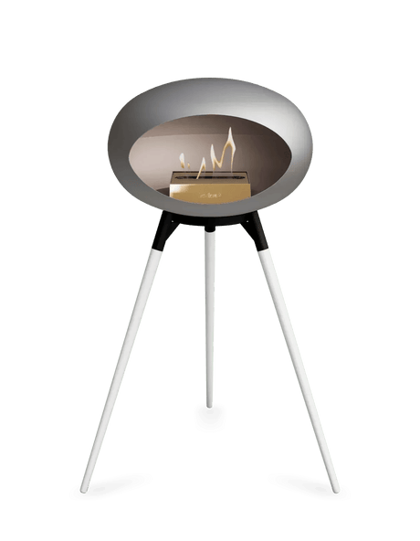 Le Feu - Dome Nickel Ground Wood High - Fireplace - Viva Alfresco