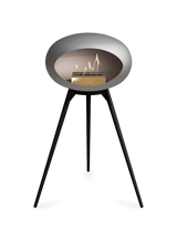 Le Feu - Dome Nickel Ground Wood High - Fireplace - Viva Alfresco