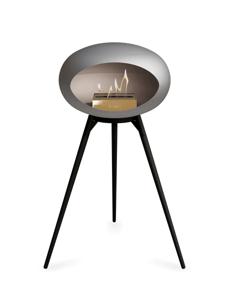 Le Feu - Dome Nickel Ground Wood High - Fireplace - Viva Alfresco