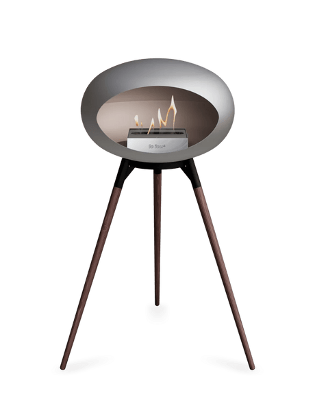 Le Feu - Dome Nickel Ground Wood High - Fireplace - Viva Alfresco