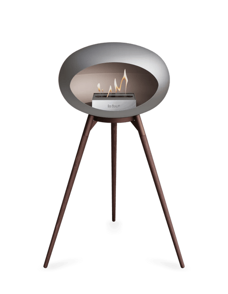 Le Feu - Dome Nickel Ground Wood High - Fireplace - Viva Alfresco