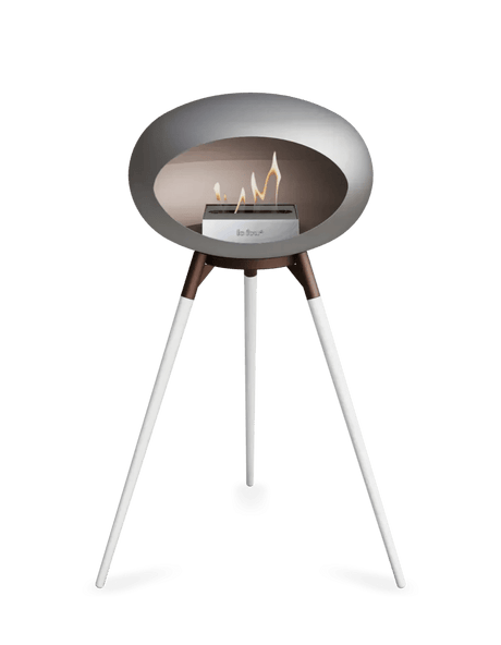 Le Feu - Dome Nickel Ground Wood High - Fireplace - Viva Alfresco