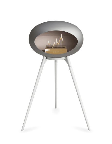 Le Feu - Dome Nickel Ground Wood High - Fireplace - Viva Alfresco