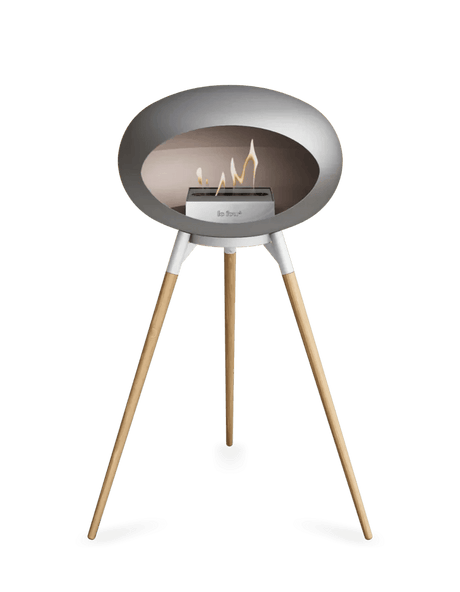 Le Feu - Dome Nickel Ground Wood High - Fireplace - Viva Alfresco