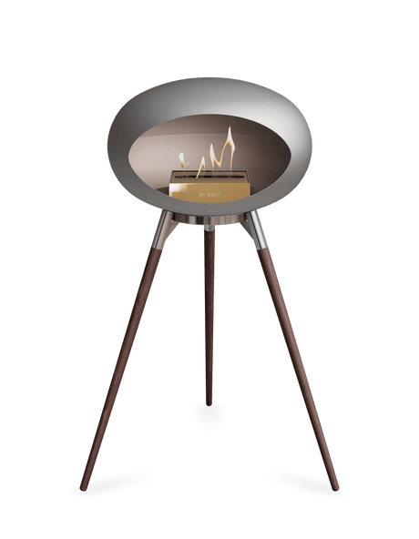 Le Feu - Dome Nickel Ground Wood High - Fireplace - Viva Alfresco