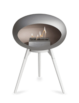 Le Feu - Dome Nickel Ground Wood Low - Fireplace - Viva Alfresco