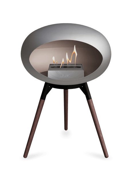 Le Feu - Dome Nickel Ground Wood Low - Fireplace - Viva Alfresco