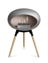 Le Feu - Dome Nickel Ground Wood Low - Fireplace - Viva Alfresco