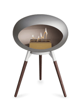 Le Feu - Dome Nickel Ground Wood Low - Fireplace - Viva Alfresco