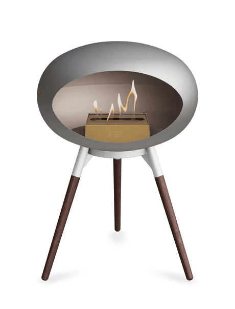 Le Feu - Dome Nickel Ground Wood Low - Fireplace - Viva Alfresco