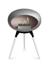 Le Feu - Dome Nickel Ground Wood Low - Fireplace - Viva Alfresco