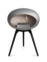 Le Feu - Dome Nickel Ground Wood Low - Fireplace - Viva Alfresco