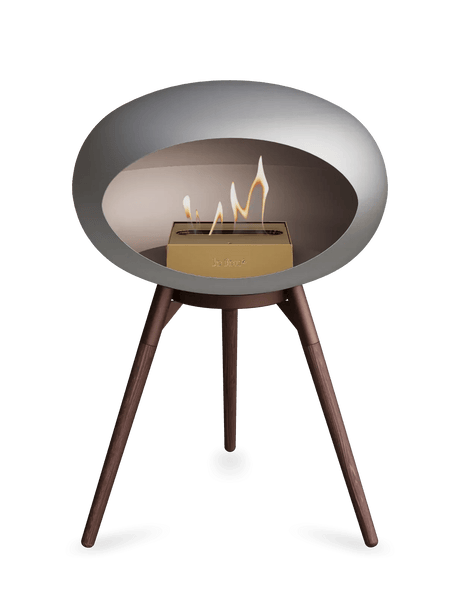 Le Feu - Dome Nickel Ground Wood Low - Fireplace - Viva Alfresco