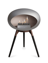 Le Feu - Dome Nickel Ground Wood Low - Fireplace - Viva Alfresco