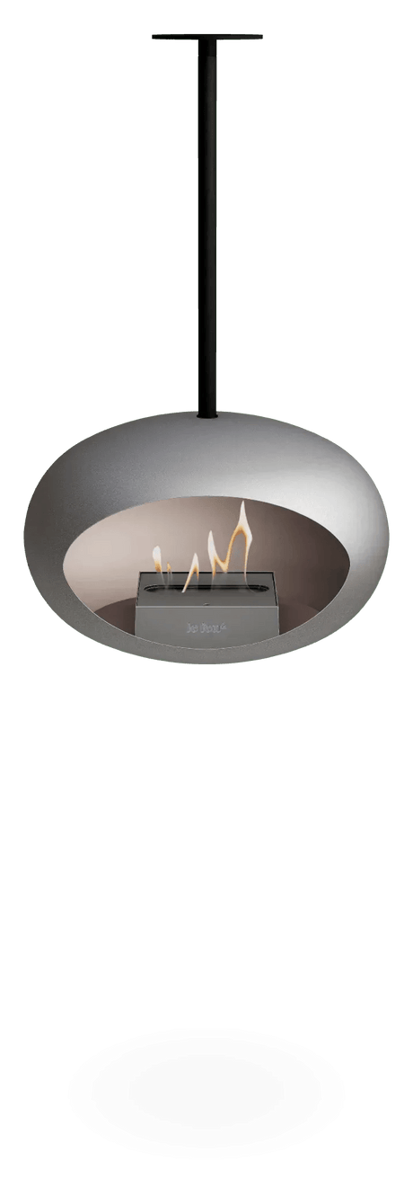 Le Feu - Dome Nickel Sky Indoor/Outdoor - Fireplace - Viva Alfresco