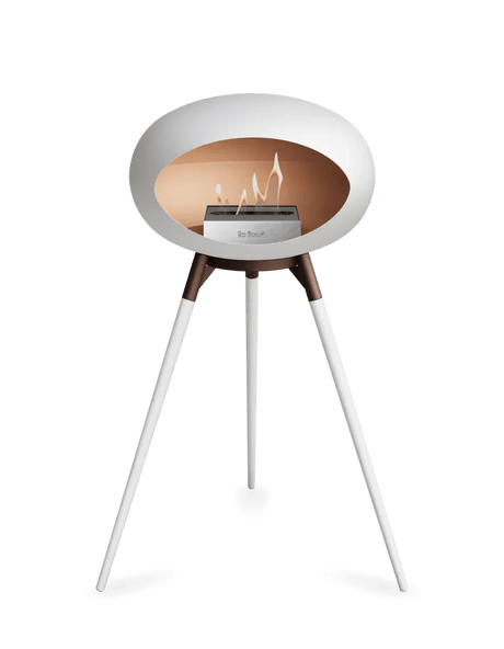 Le Feu - Dome White Ground Wood High - Fireplace - Viva Alfresco