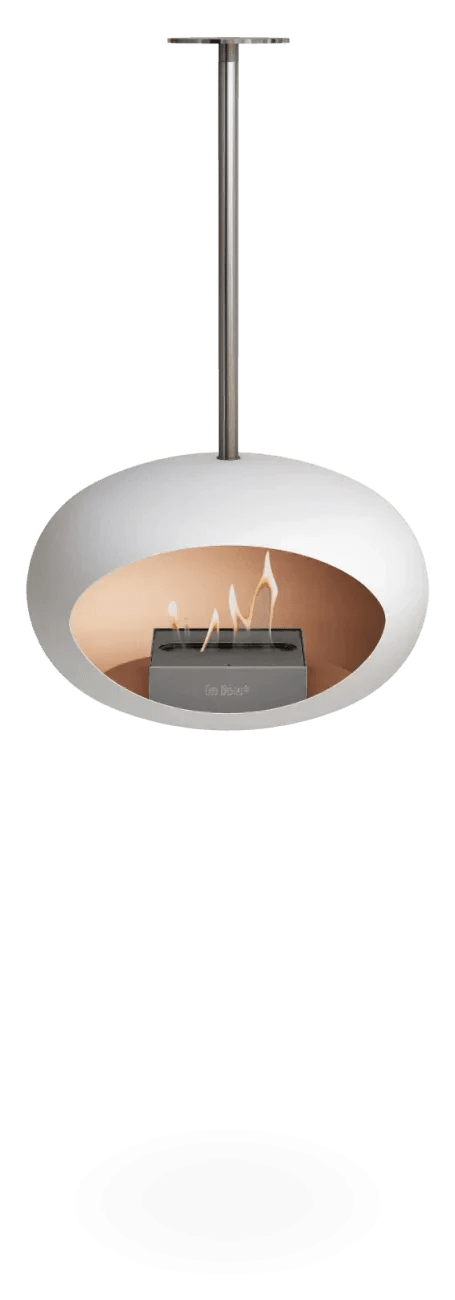 Le Feu - Dome White Sky Indoor/Outdoor - Fireplace - Viva Alfresco