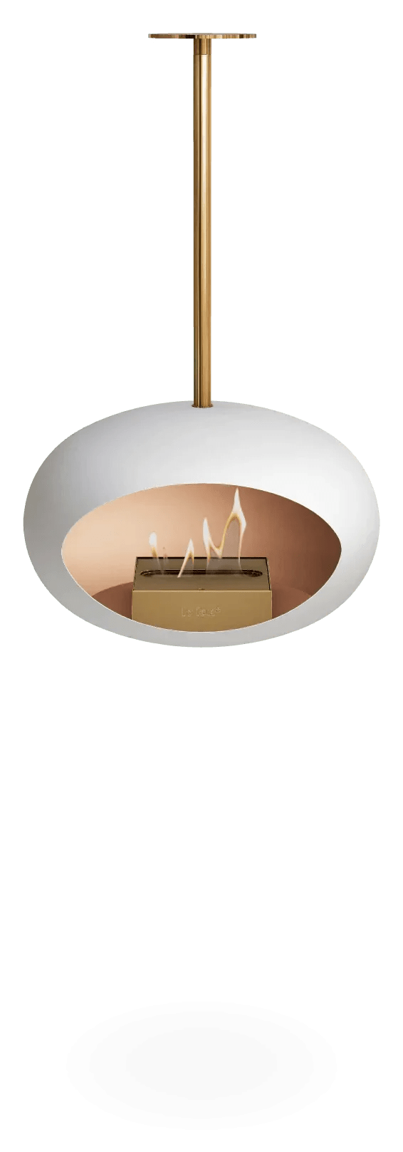 Le Feu - Dome White Sky Indoor/Outdoor - Fireplace - Viva Alfresco